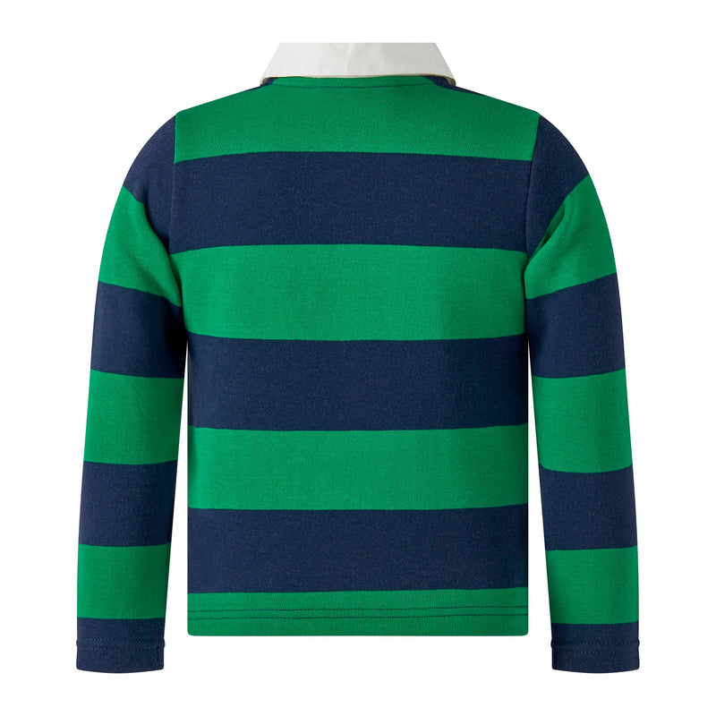 Green Striped Rugby Shirt Rachel Riley US
