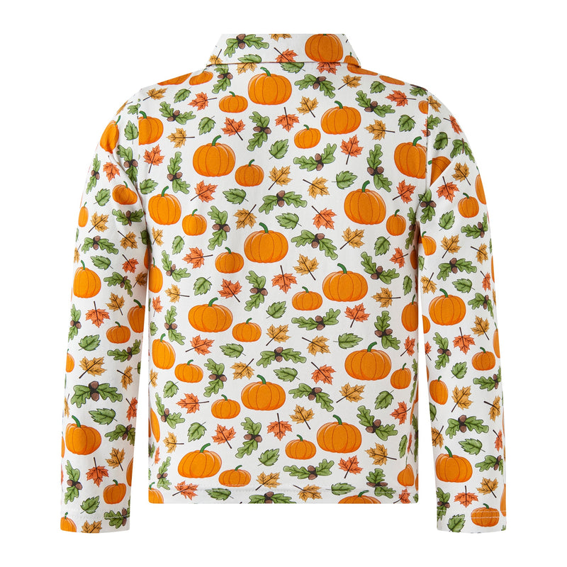 Pumpkin Polo Shirt Rachel Riley US