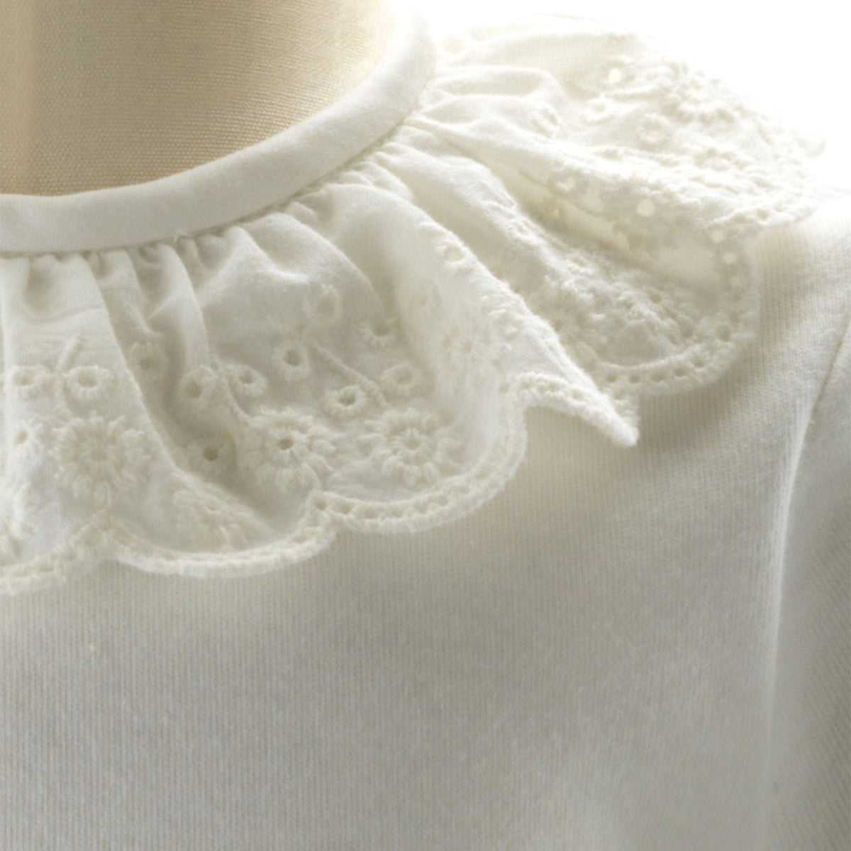 Broderie Collar Bodysuit Rachel Riley US