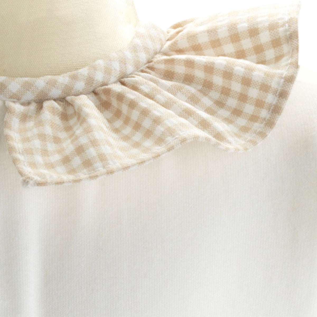 Gingham Collar Babygro Rachel Riley US