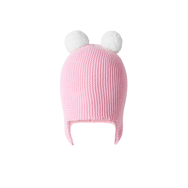 Pink Pom Pom Hat