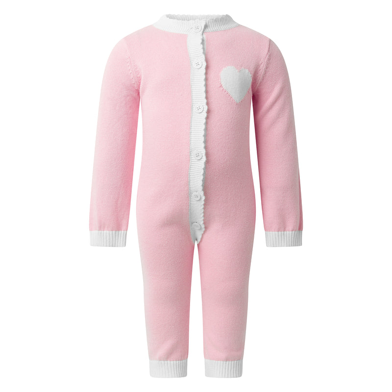 Heart Knit Playsuit