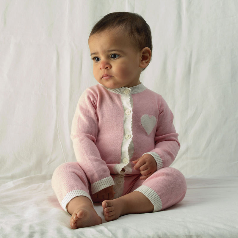 Heart Knit Playsuit