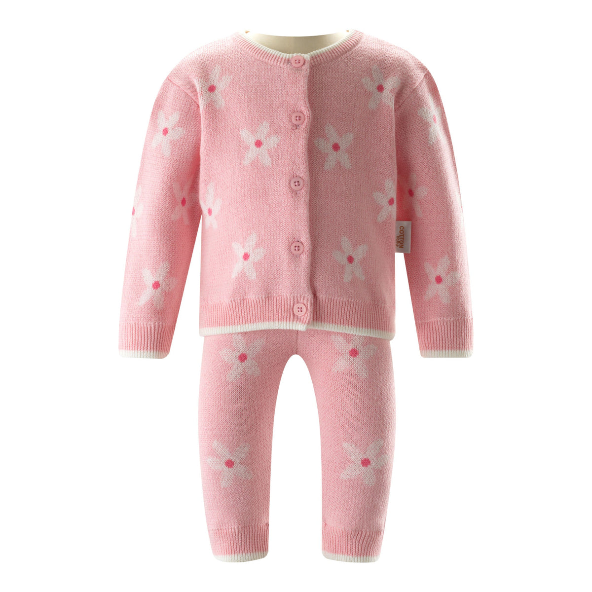 Daisy Knit Cardigan and Leggings Set Rachel Riley US