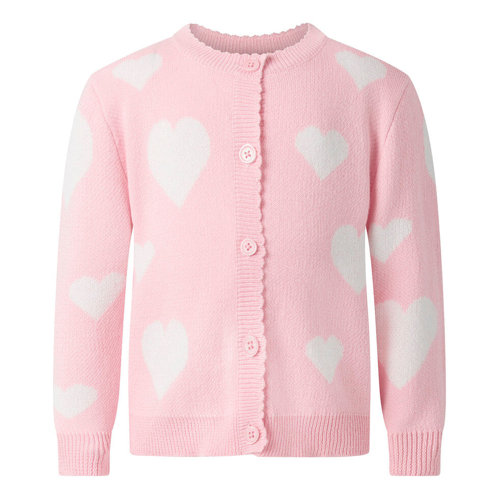 Heart Knit Cardigan & Leggings Set Rachel Riley US