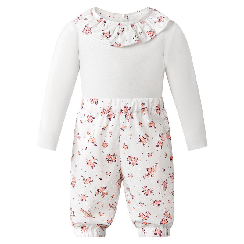 Floral Collar Body and Trousers Set Rachel Riley US