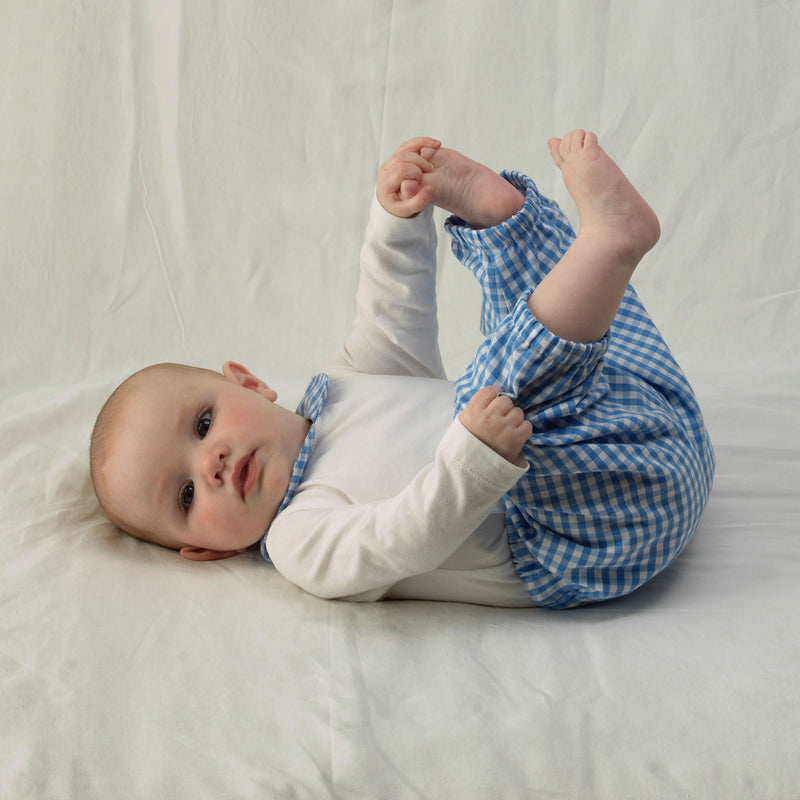 Gingham Check Body and Trousers Set