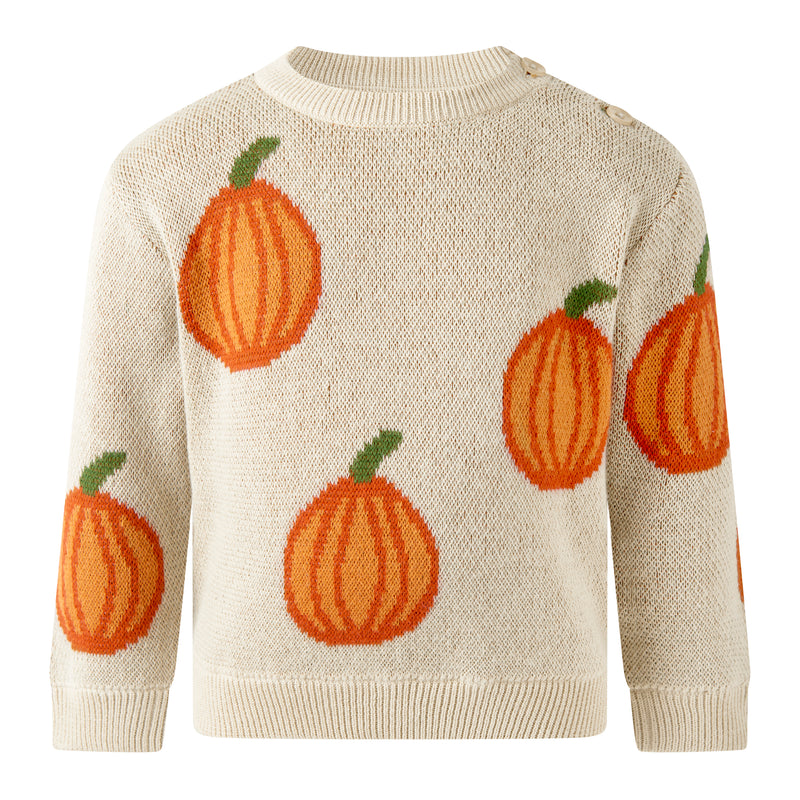 Pumpkin Knit Sweater and Leggings Set