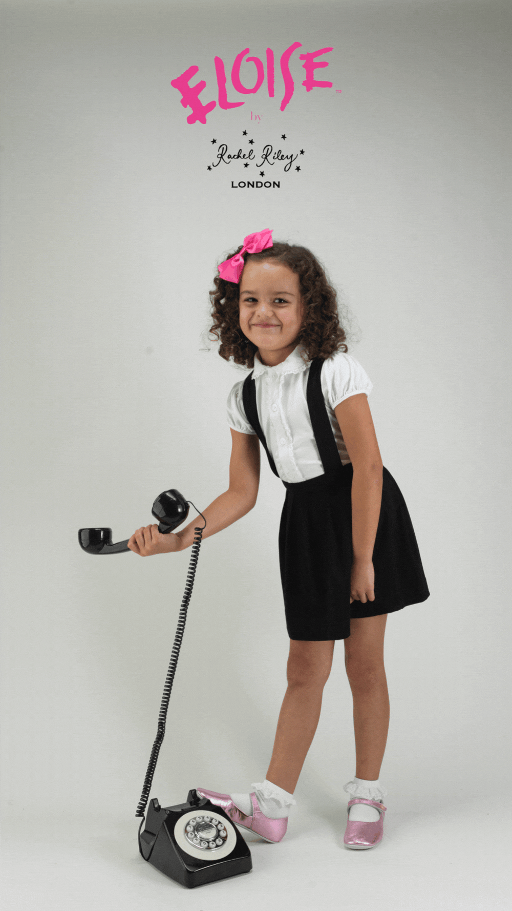 Eloise Blouse & Jersey Pinafore Set