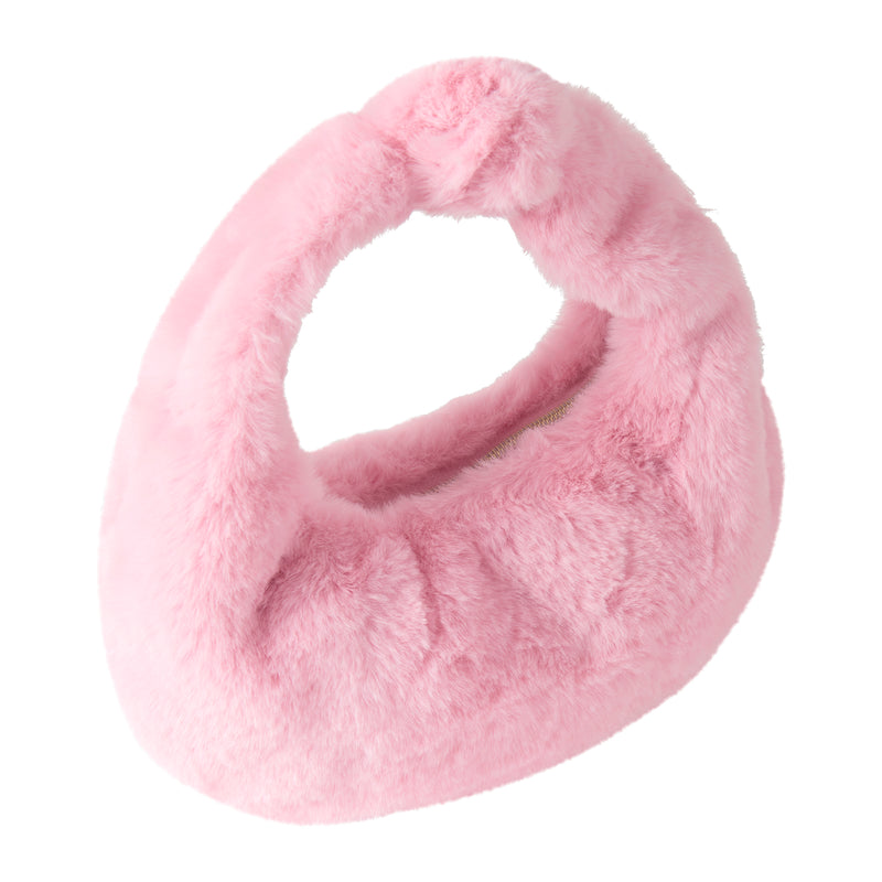 Pink Faux Fur Bag Rachel Riley US