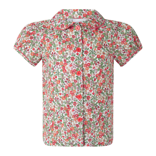 Botanical Floral Blouse