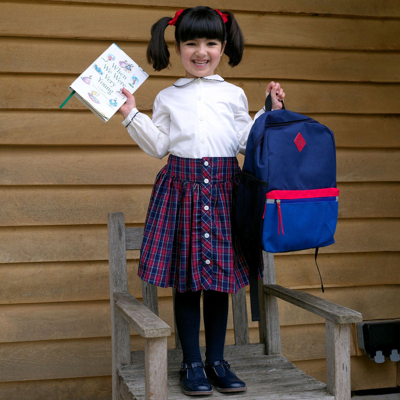 Navy  Ric Rac Blouse