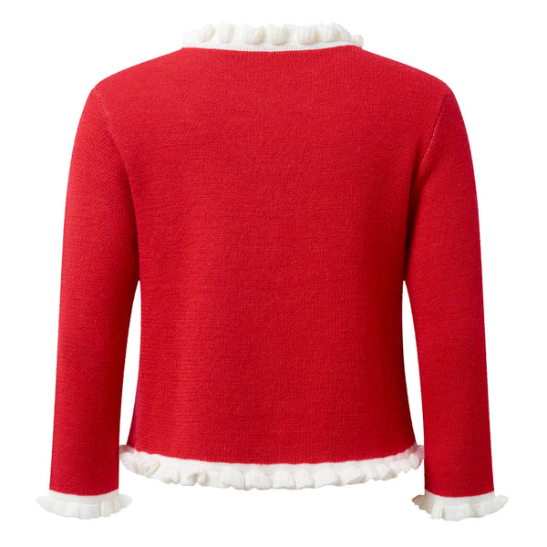 Candy Cane Intarsia Cardigan Rachel Riley US