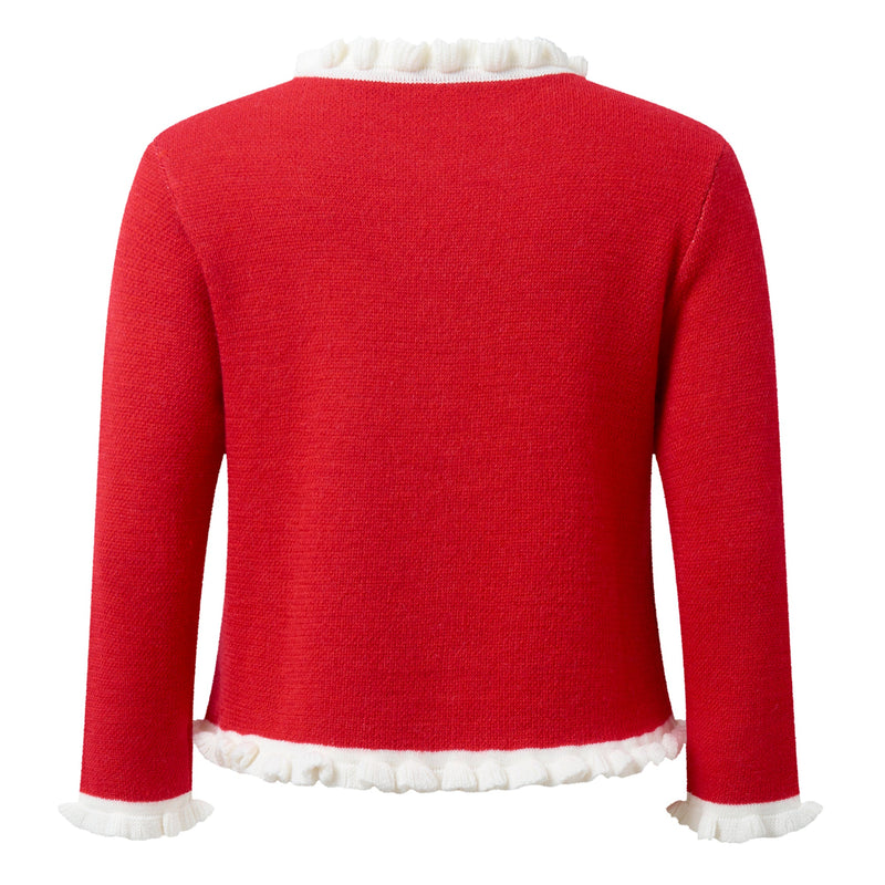 Candy Cane Intarsia Cardigan Rachel Riley US