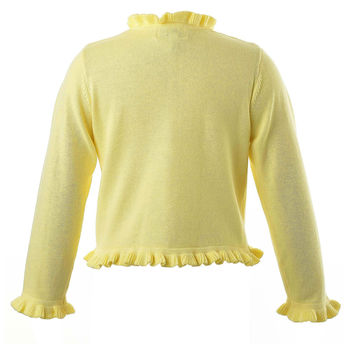 Yellow Frill Cardigan Rachel Riley US