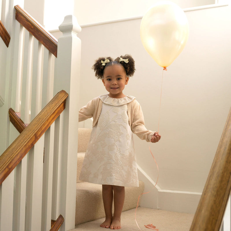 Gold Sparkle Scalloped Bolero Rachel Riley US