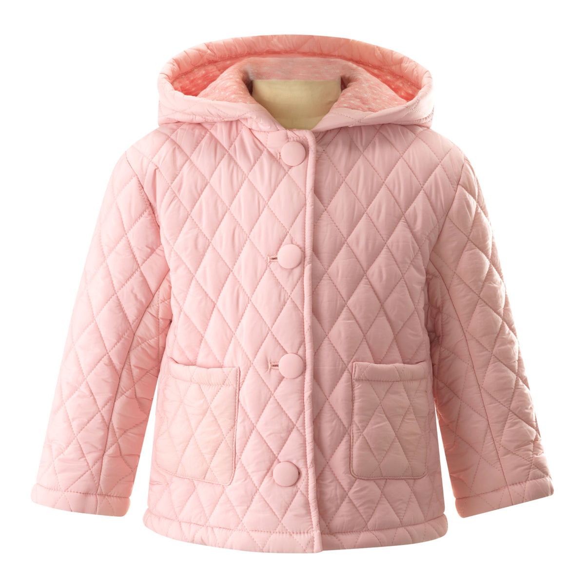 Pink Quilted Jacket Rachel Riley US