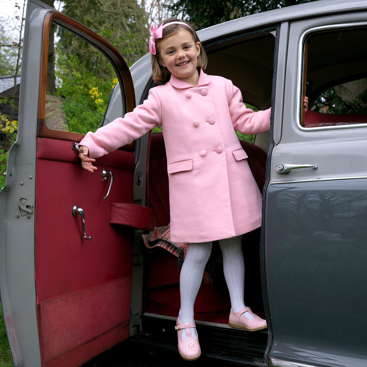 Pink Dress Coat Rachel Riley US