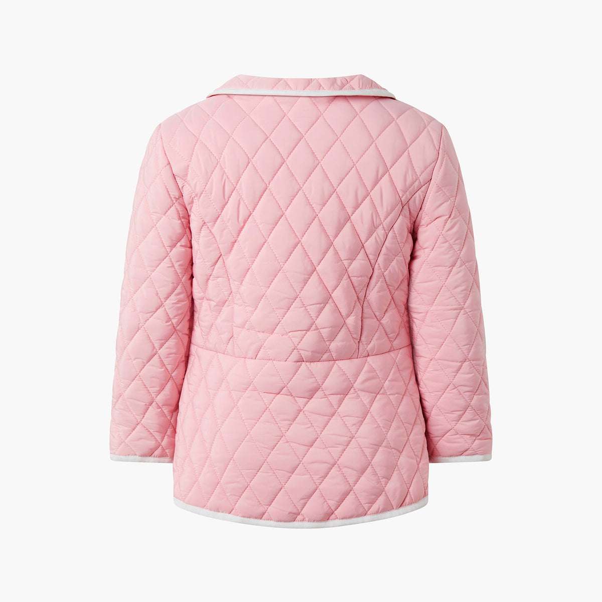 Pink Two-Tone Quilted Jacket Rachel Riley US