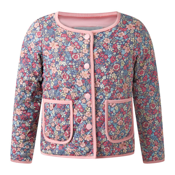 Floral Quilted Jacket Rachel Riley US