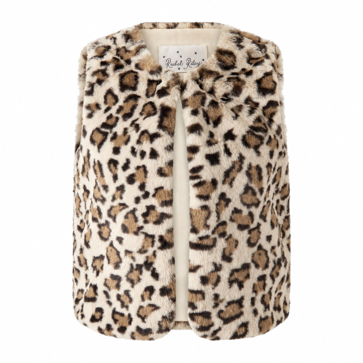Leopard Faux Fur Vest