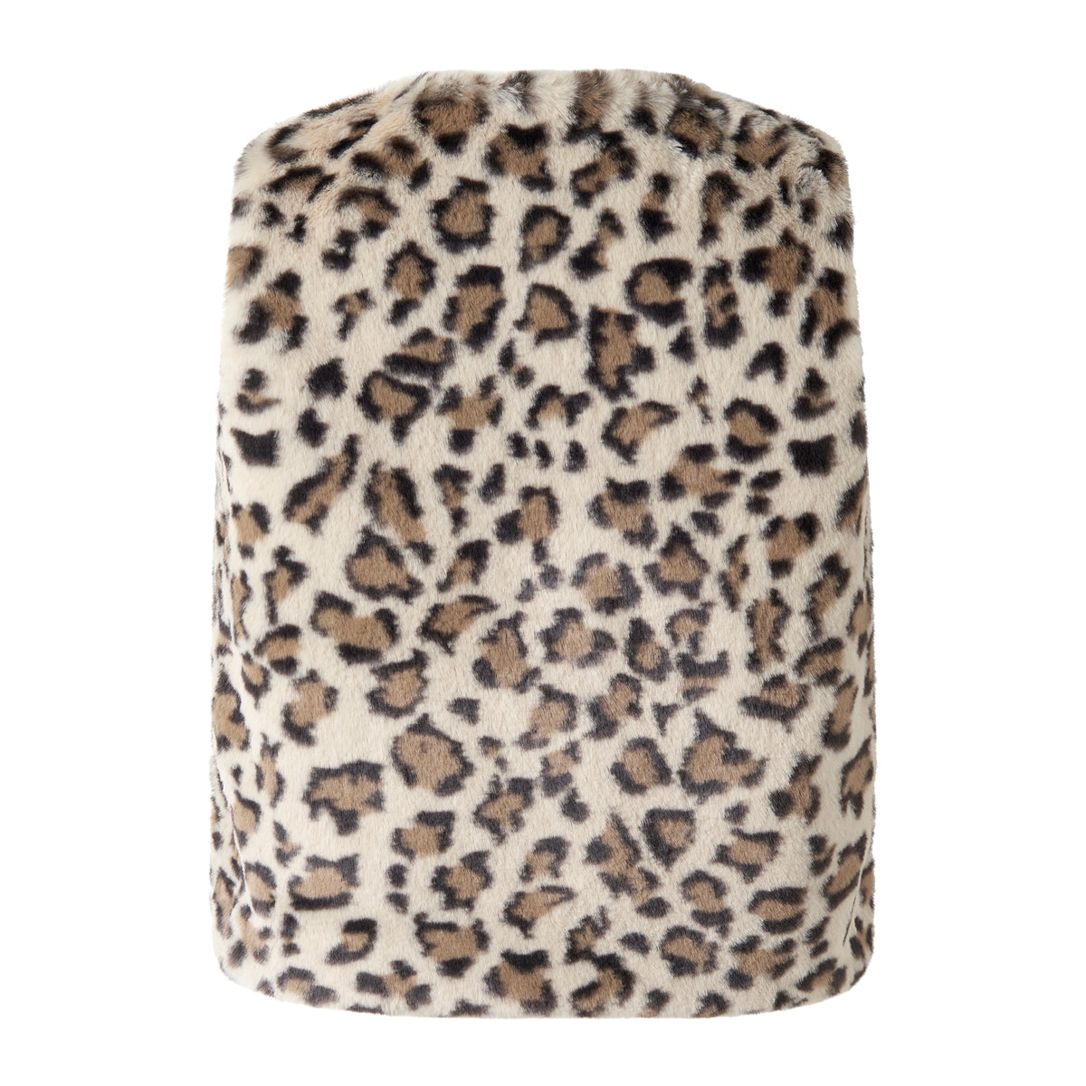 Leopard Faux Fur Vest
