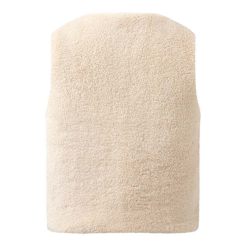 Cream Shearling Vest Rachel Riley US