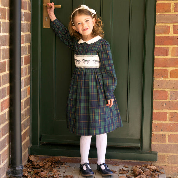 Pony Smocked Dress Rachel Riley US