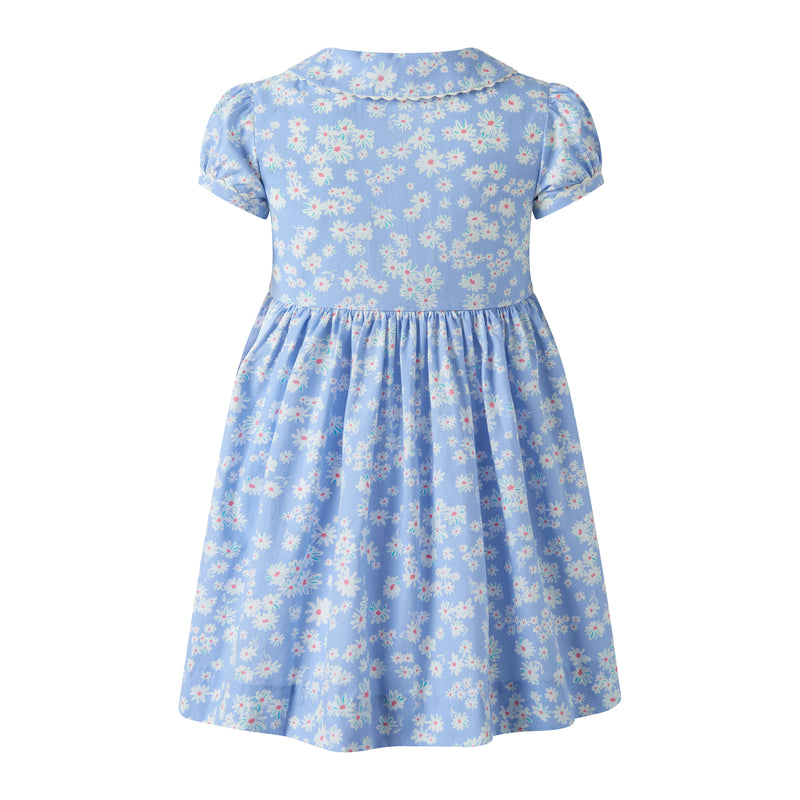 daisy dress blue Button-Front 8y Color:Peaches&Cream Made in a quality womenspants black dress with white