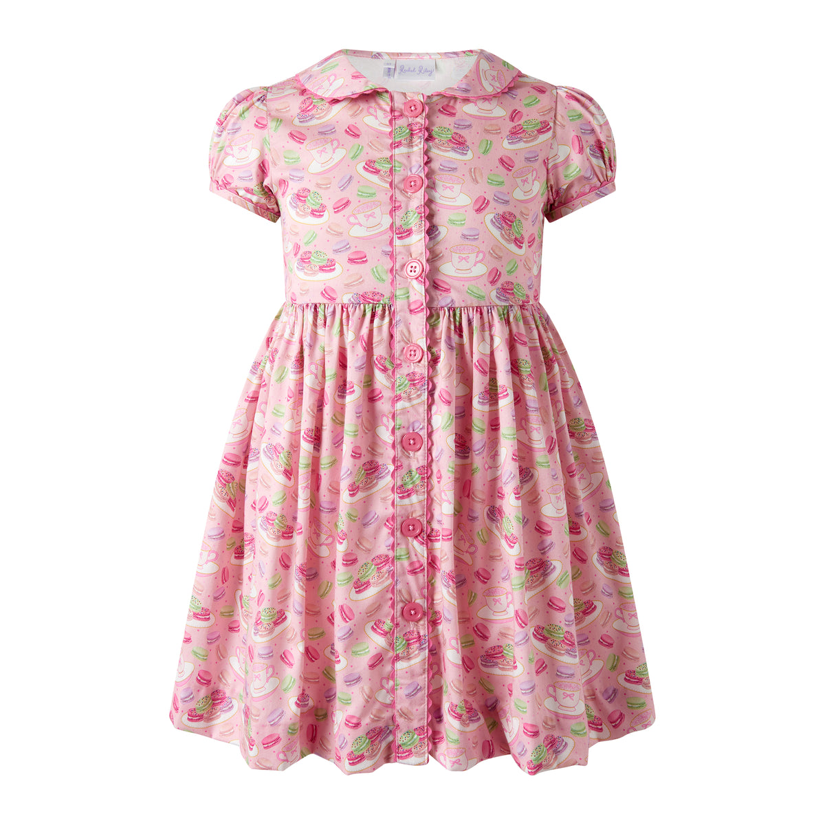 Tea Time Button-Front Dress Rachel Riley US