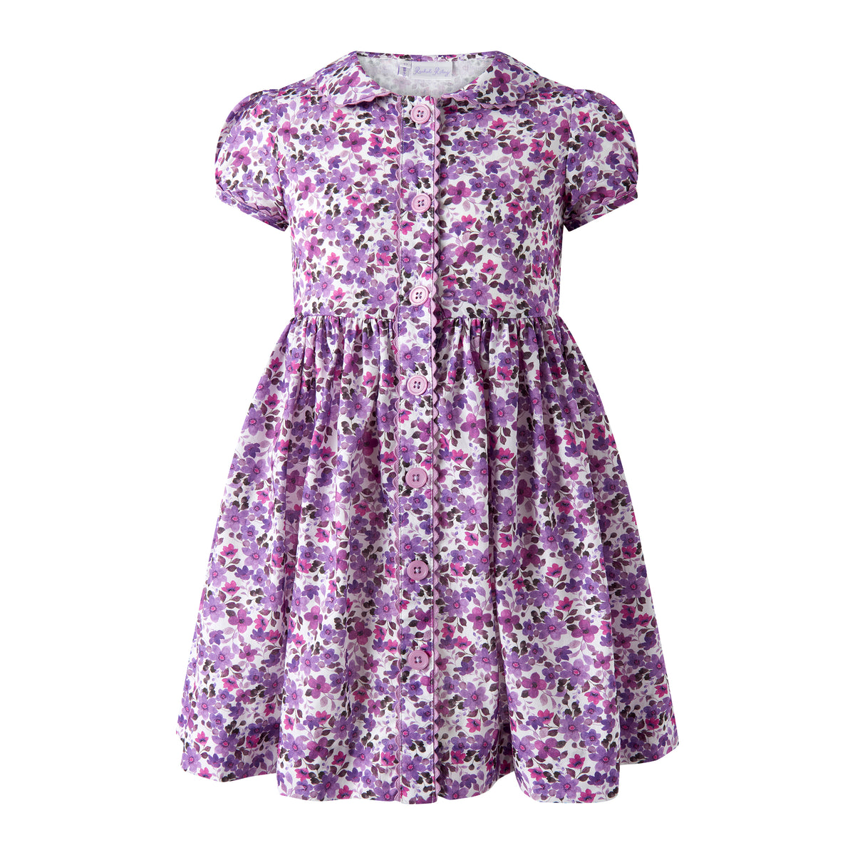 Violet Button-Front Dress Rachel Riley US