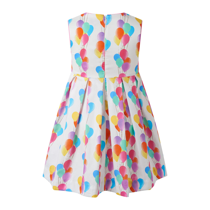 Balloon Pleated Dress 10y