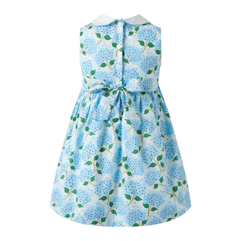 blue peter pan dress Hydrangea Peter Pan Collar Dress – Rachel Riley US