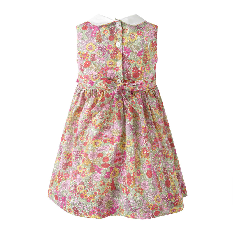 Summer Bloom Peter Pan Collar Dress Rachel Riley US