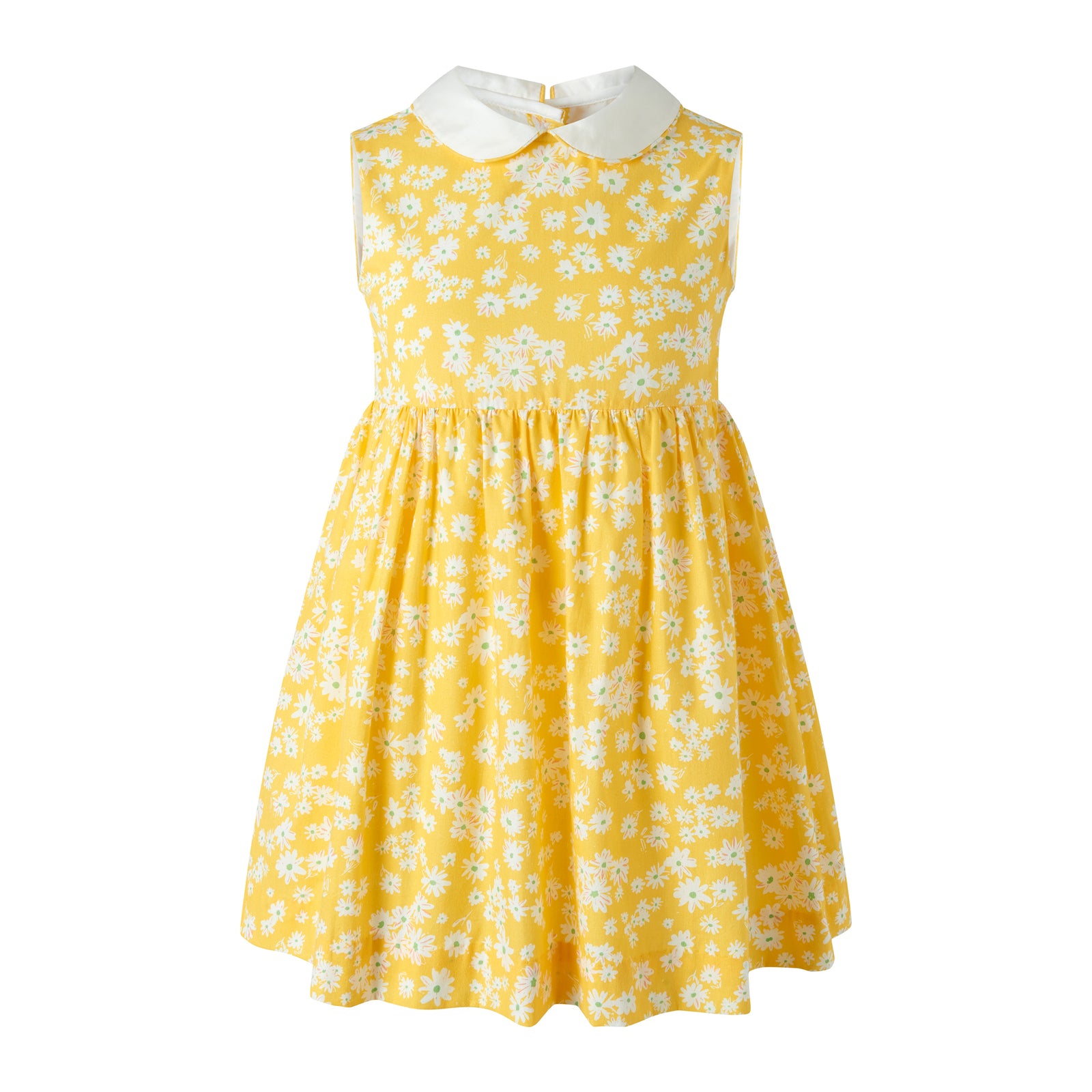 Yellow Daisy Peter Pan Collar Dress – Rachel Riley US