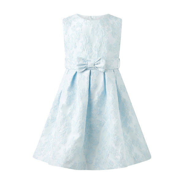 Blue Floral Damask Dress Rachel Riley US