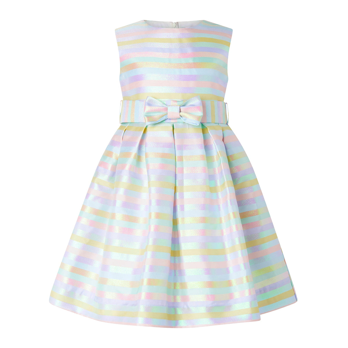 Pastel Stripe Party Dress Rachel Riley US