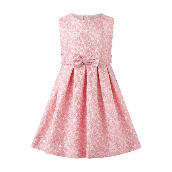 Pink Floral Damask Dress Rachel Riley US