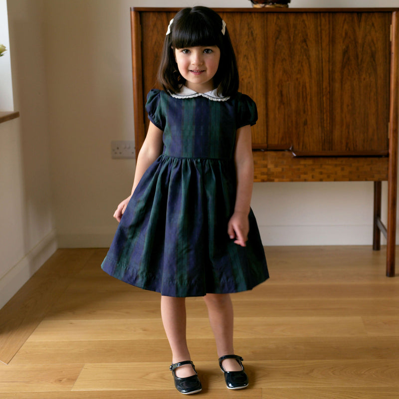 Blackwatch Plaid Dress Rachel Riley US