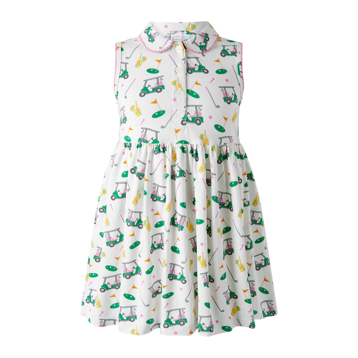 white christmas dresses Rachel Riley Pink Daisy Jersey Dress