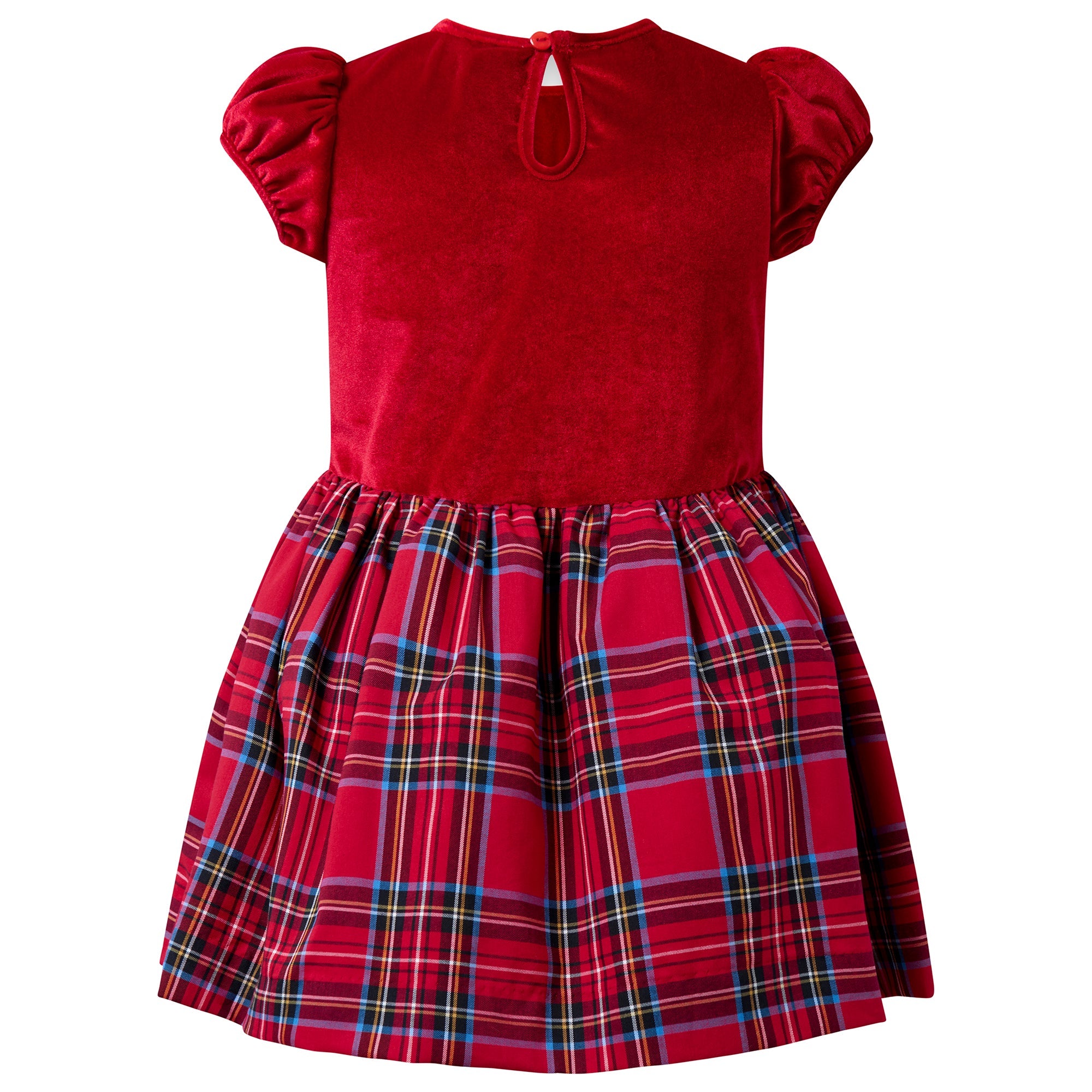 Check Damask Party Dress