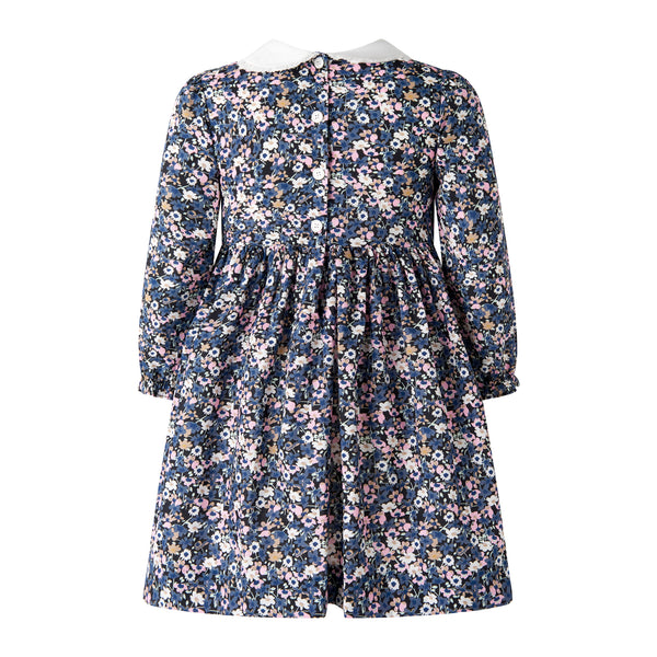 Meadow Floral Peter Pan Collar Dress