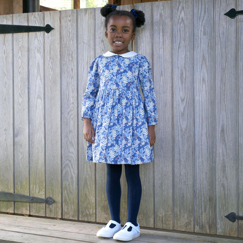 Acorn Leaf Peter Pan Collar Dress Rachel Riley US