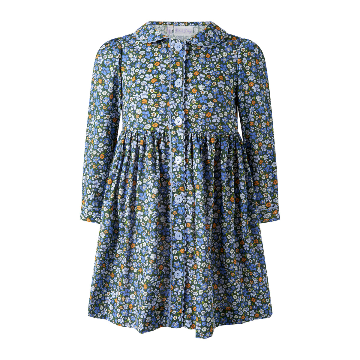 Meadow Floral Button-Front Dress Rachel Riley US