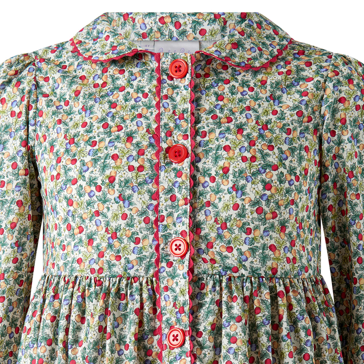 Apple Blossom Button-Front Dress Rachel Riley US