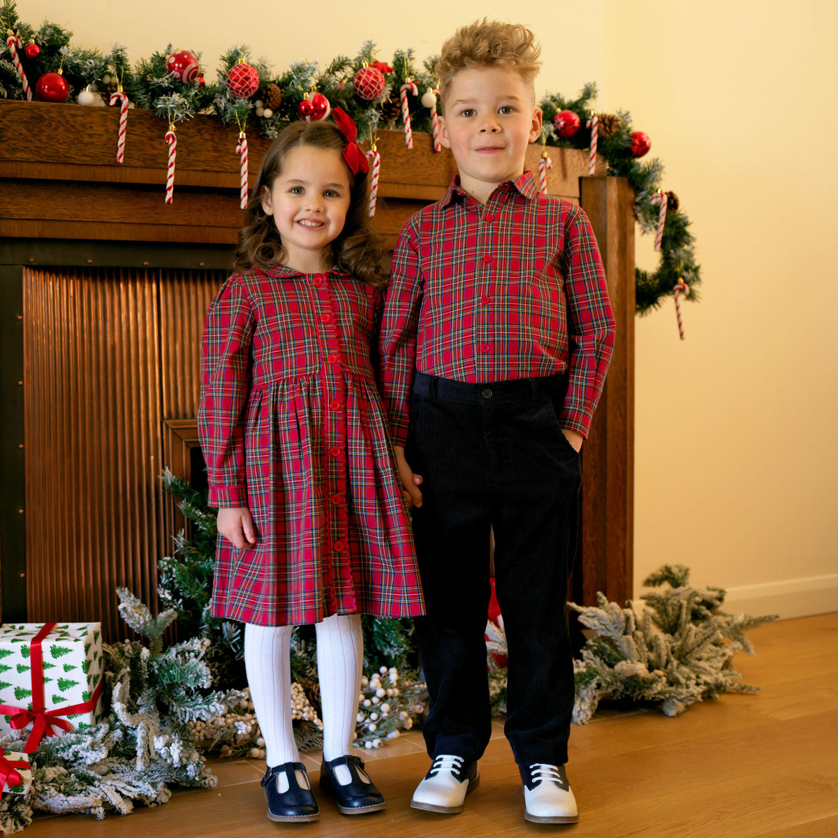 Red Tartan Shirt Rachel Riley US