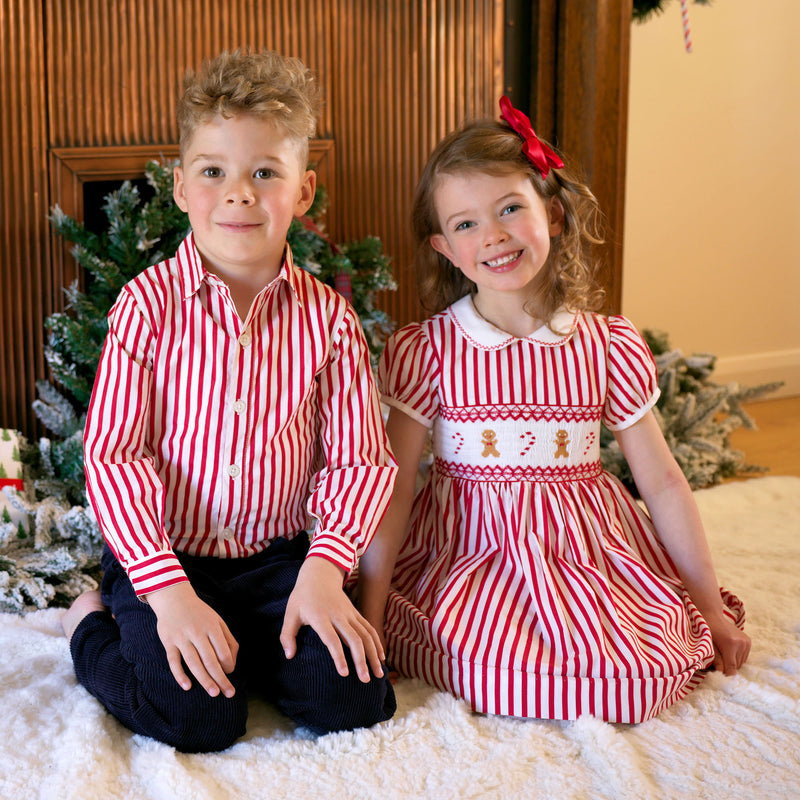 Red & White Striped Shirt Rachel Riley US