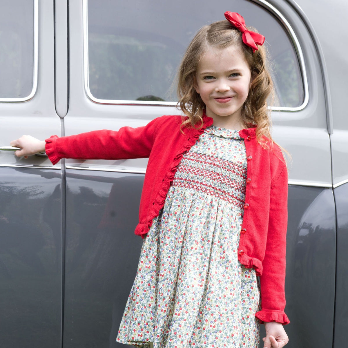Apple Blossom Smocked Dress