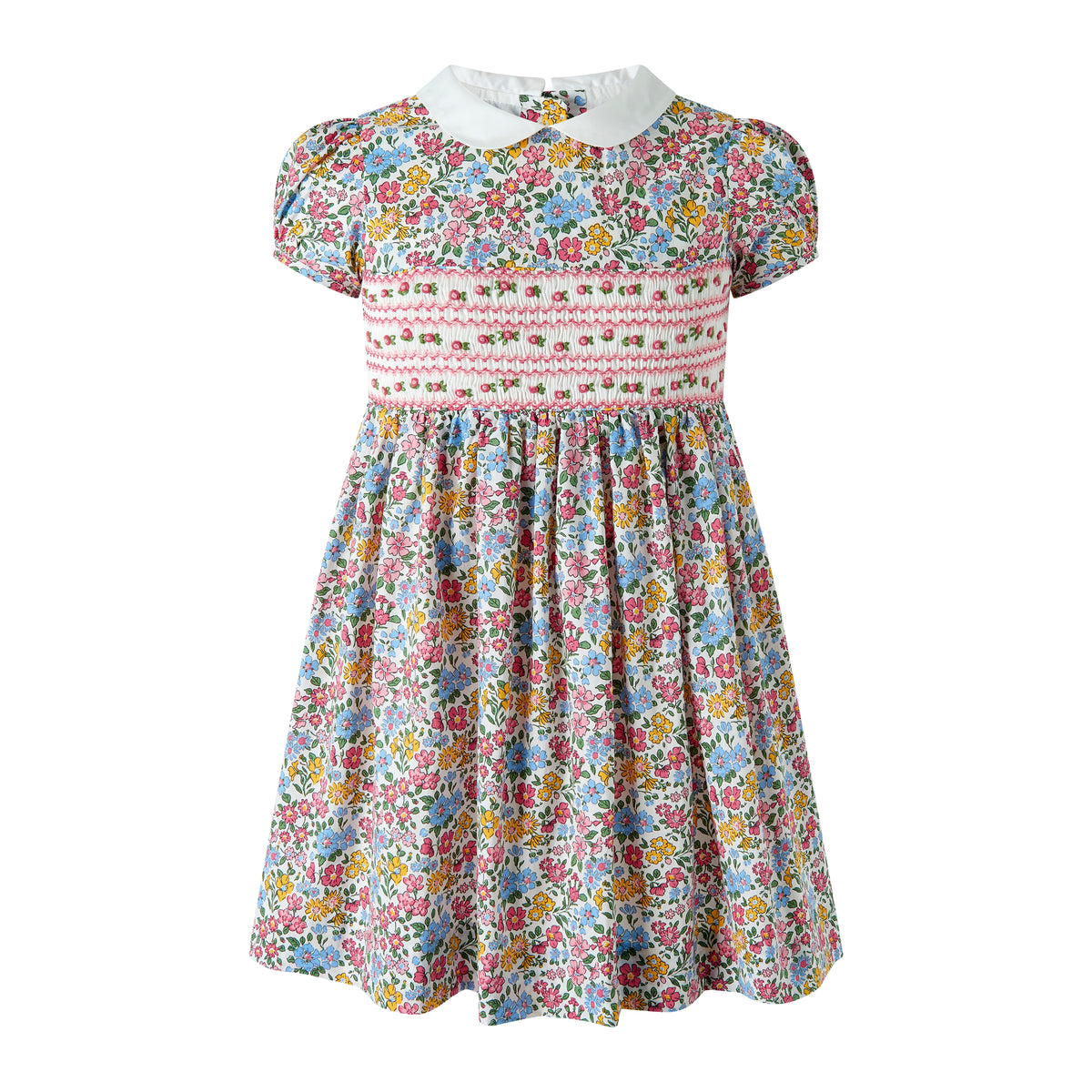 Ditsy Floral Smocked Dress Rachel Riley US