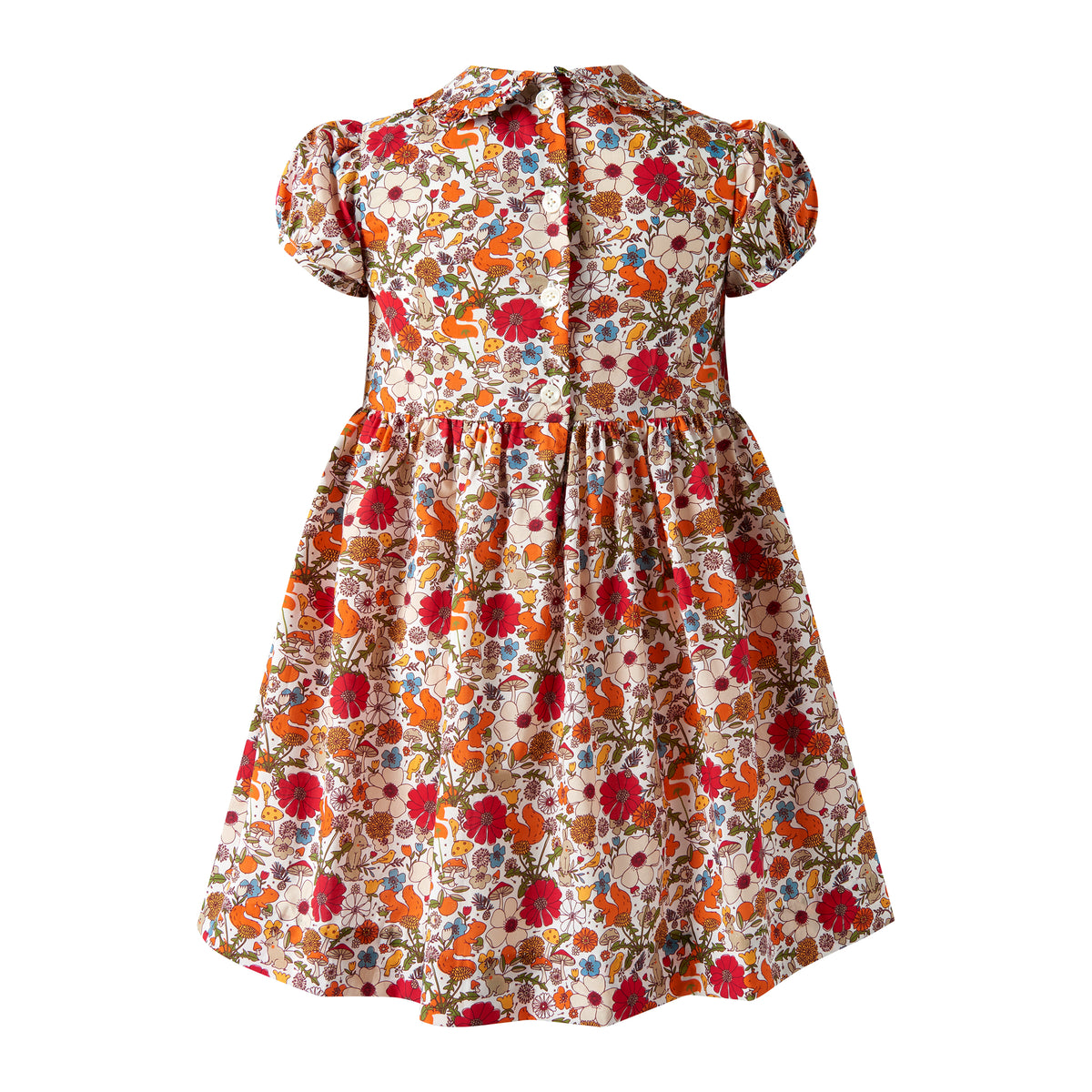 Woodland Floral Smocked Dress Rachel Riley US